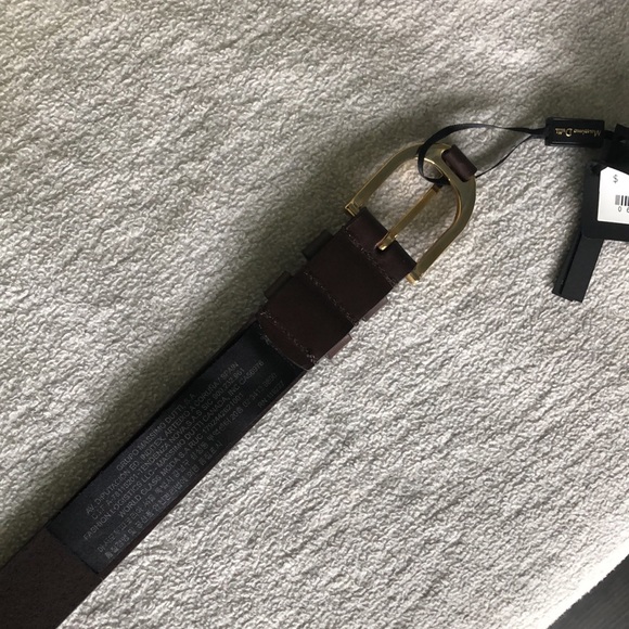 MASSIMO DUTTI brown leather belt - Picture 3 of 3